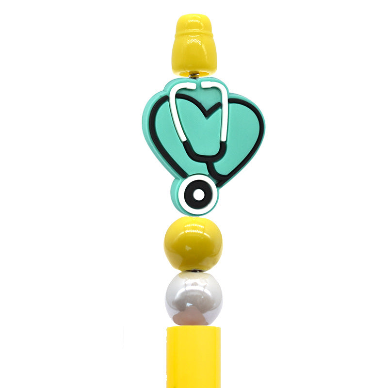 Wholesale  Random 100pcs/pack  Medical Series Ballpoint Pen Beads